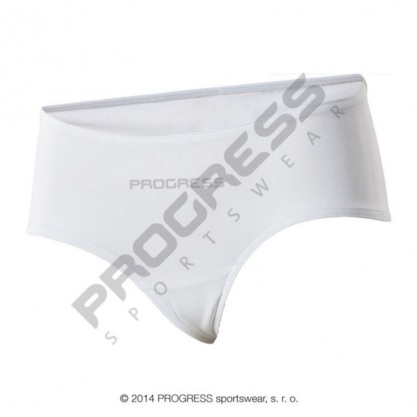 Kalhotky dámské Progress DOTTY bílé - XL