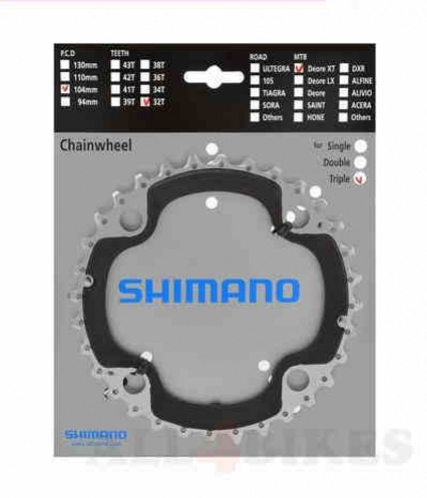 Převodník 32z Shimano XT FC-M780 3x10 4 díry