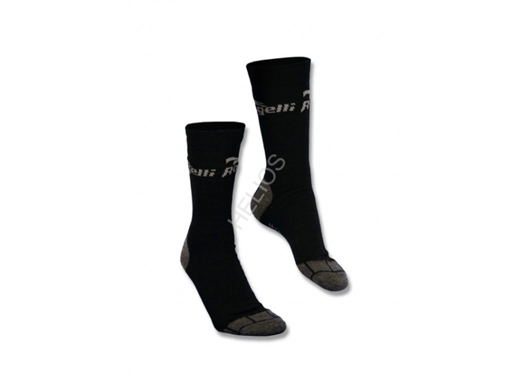 Ponožky Rogelli Wool Merino zimní černé - L