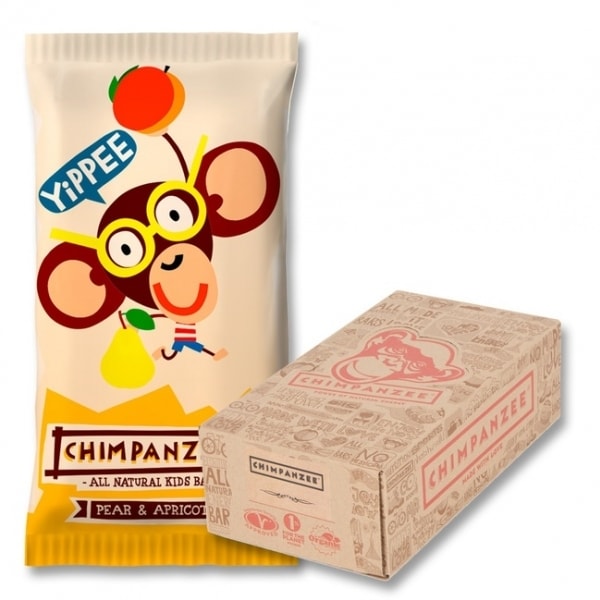Tyčinka Chimpanzee Yippee Bar meruňka+hruška