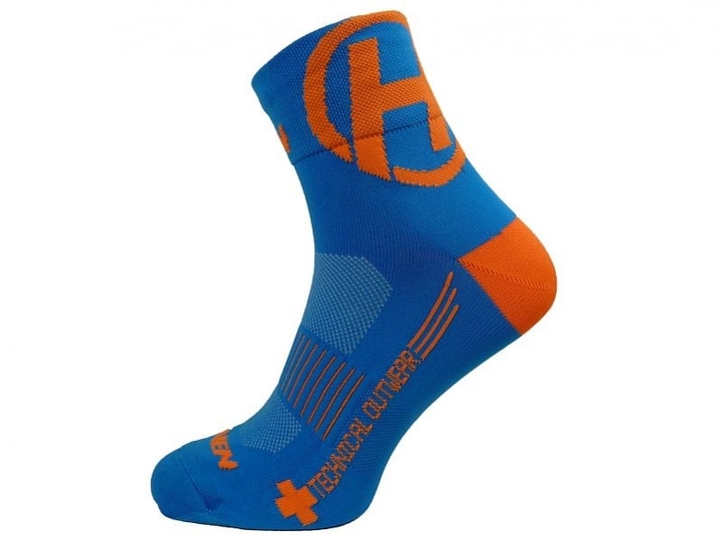 Ponožky HAVEN LITE SILVER NEO 2páry modro/oranžové - 6-7