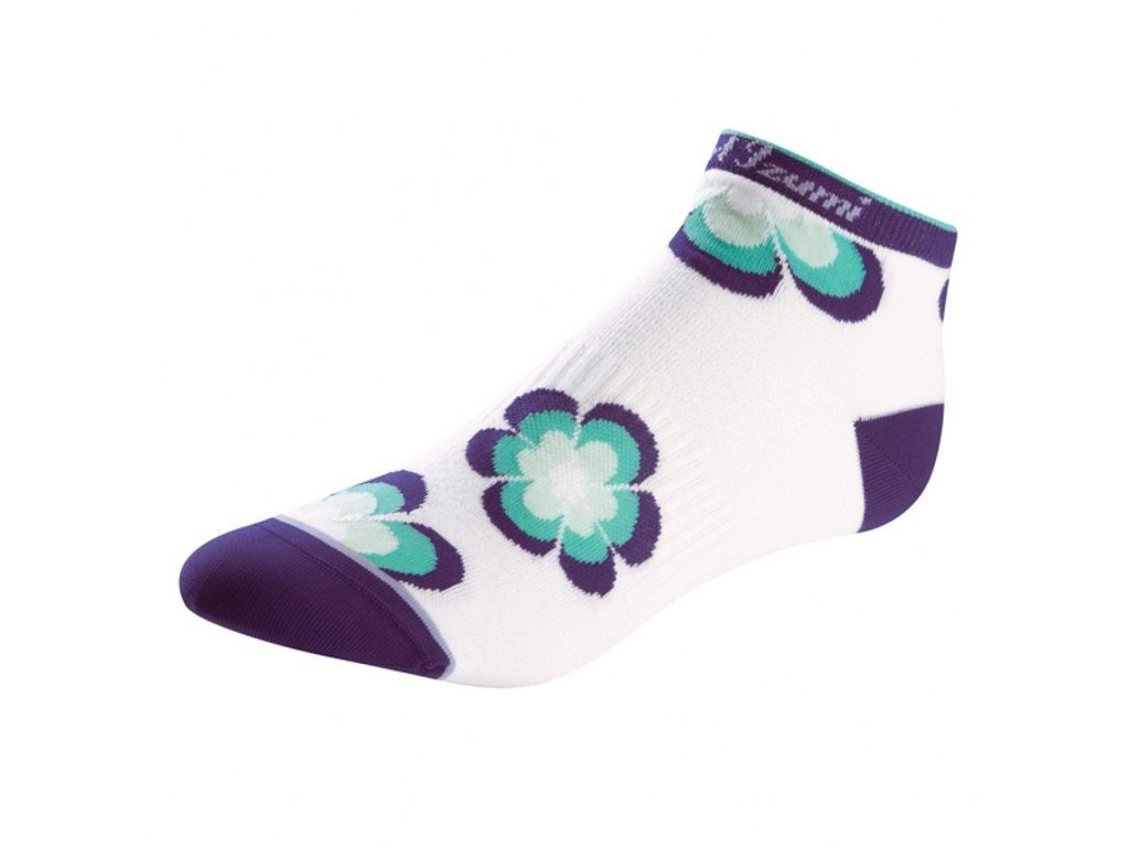 Ponožky PEARL iZUMi ELITE LO květiny/ fialové